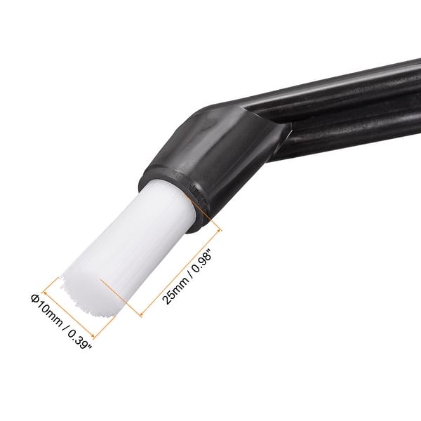 Coffee Machine Brush, 5Pcs 5" Nylon Head for Cleaning Espresso Machines Grinders Black, White